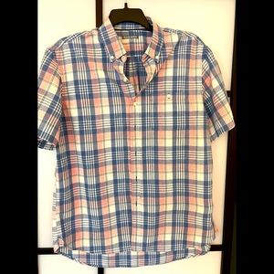 Michael Bastian men’s vintage plaid shirt XL